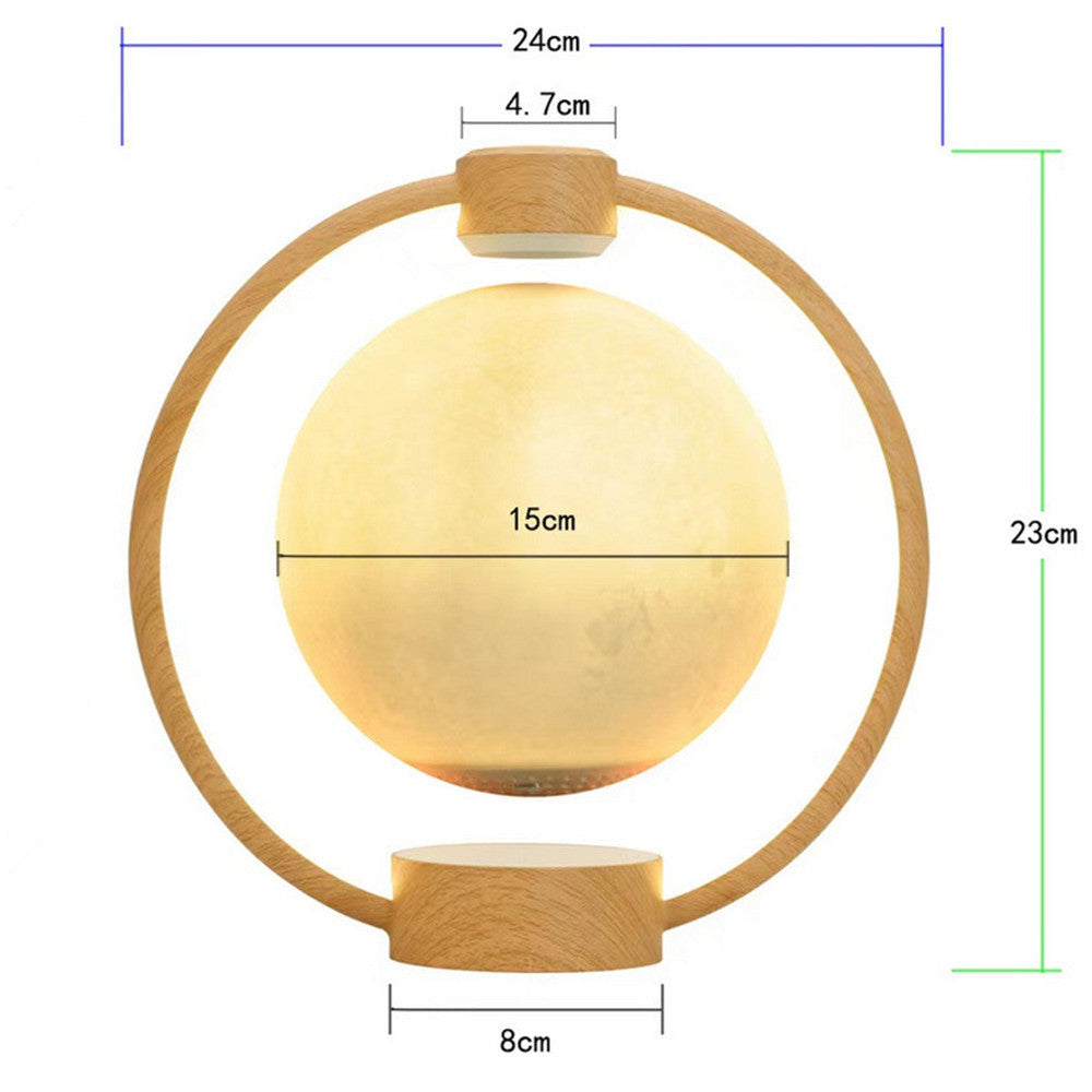 Floating Moon Glow Light Bluetooth 3D Stereo Diy Colorful Glare