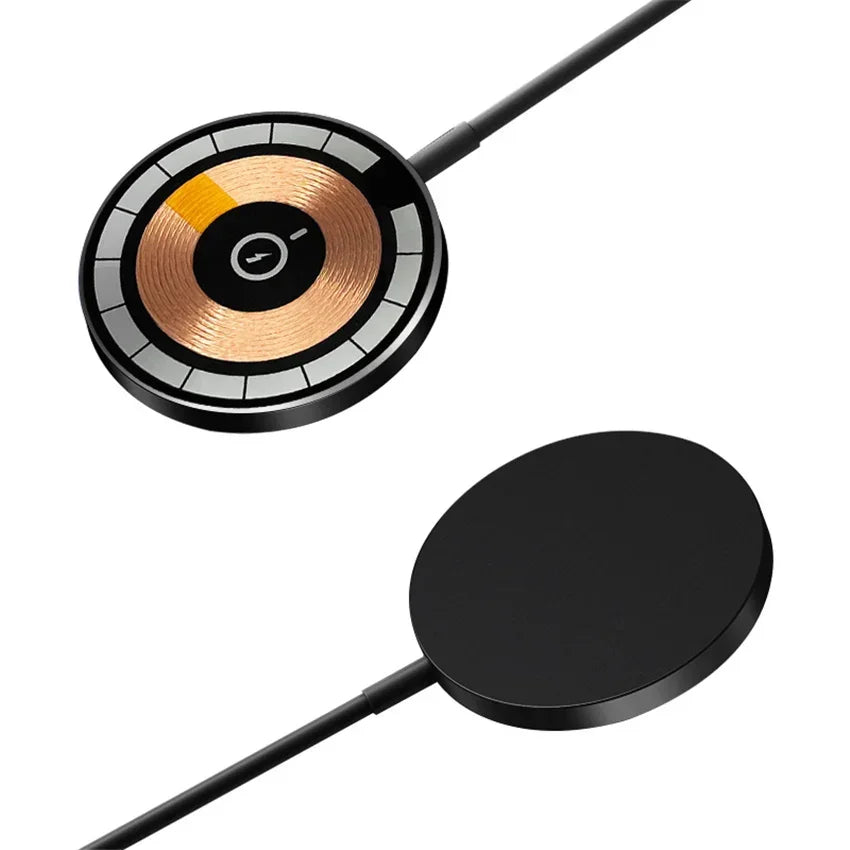 Magnetic Wireless Charger Pad 100W Phone Chargers For iPhone 15 14 13 Pro Max Airpods Portable Macsafe PD Fast Charging Station