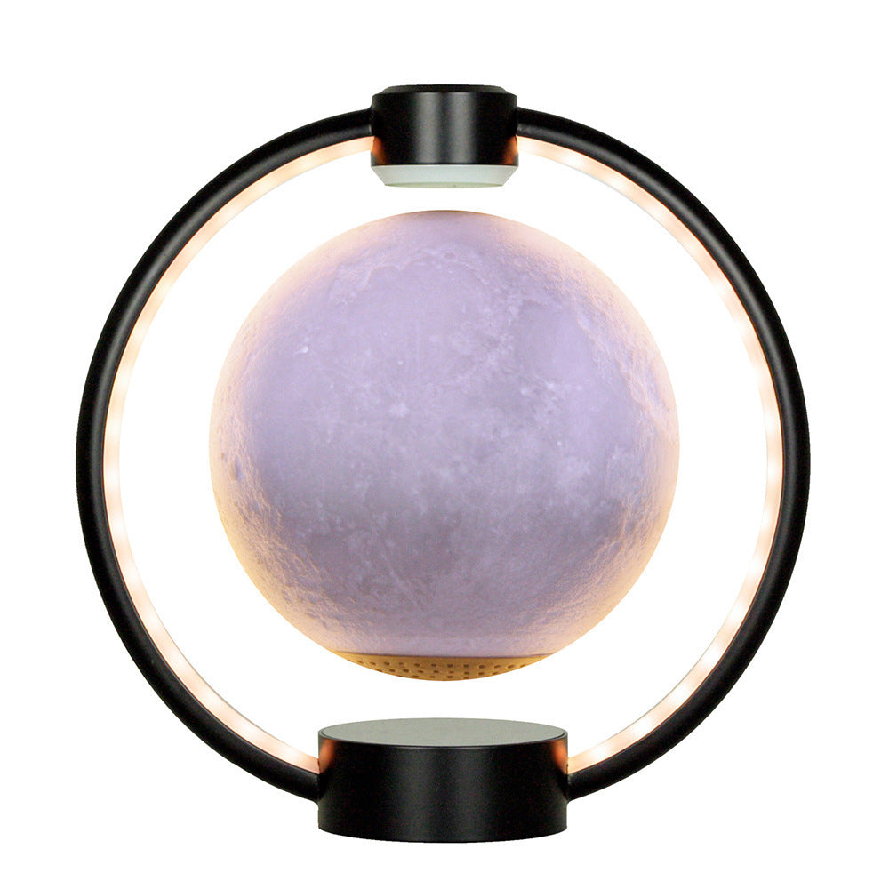 Floating Moon Glow Light Bluetooth 3D Stereo Diy Colorful Glare