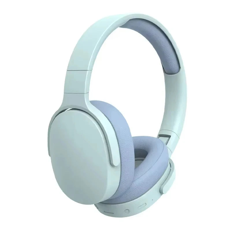 Wireless Bluetooth 5.3 Headphones Over Ear HIFI Stereo Headsets True Sports With Earphones TF/AUX Music Player With Mic